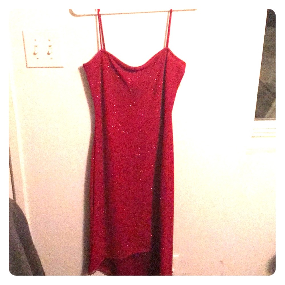 Red dress